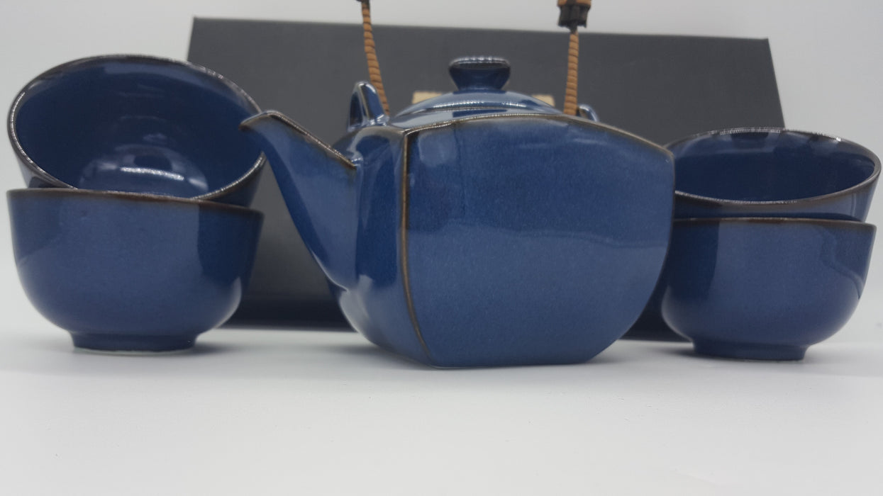 TEA SET X4 BLU