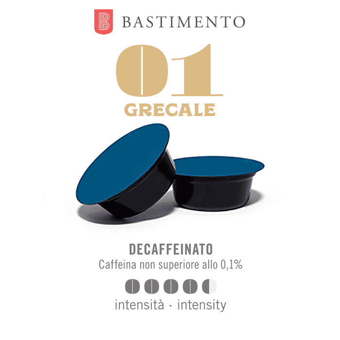 01 Grecale - Decaffeinato compatibile A Modo Mio*