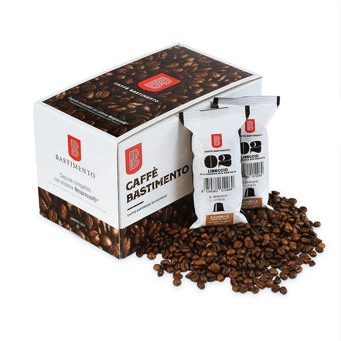 02 Libeccio - 50% Arabica 50% Robusta compatibili Nespresso*