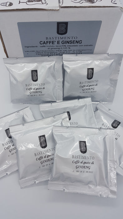 CAFFE' AL GINSENG IN CIALDA ESE 44 compostabili - box da 50 cialde