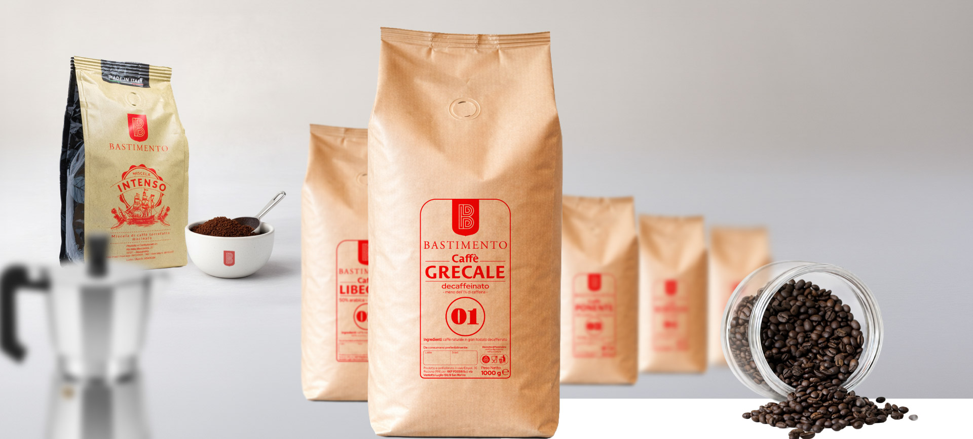 CAFFÈ BASTIMENTO MACINATO E IN GRANI