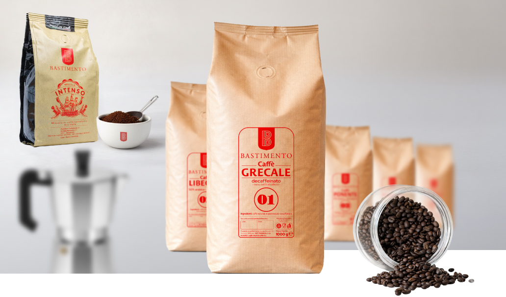 CAFFÈ BASTIMENTO MACINATO E IN GRANI